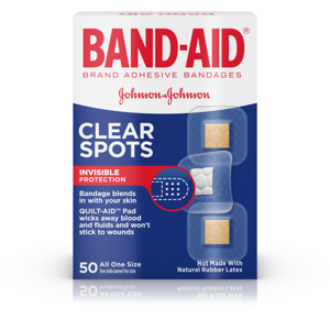 Band-Aid® Clear Adhesive Bandages Product Image