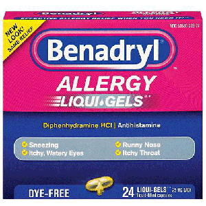 Benadryl® Allergy Liqui-Gels Product Image