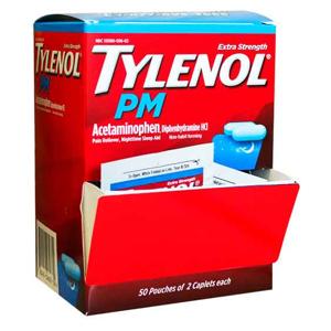 Tylenol® PM 2-pack 50ct Dispenser Box Product Image