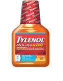 Tylenol® Cold + Flu Severe Warming Honey Lemon Liquid Product Image
