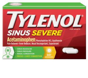 Tylenol® Sinus Severe Daytime Caplets Product Image