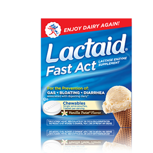 Lactaid® Fast Act Chewables	  Product Image
