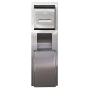 MOD® Stainless Steel Recessed Wall Unit with Trash Receptacle Product Image