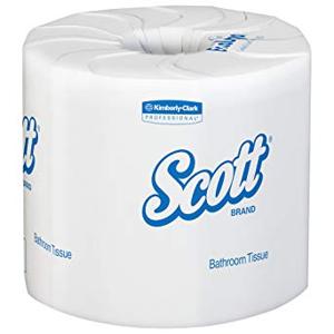 Scott® Essential 100% Recycled Fiber Standard Roll Bathroom Tissue Product Image